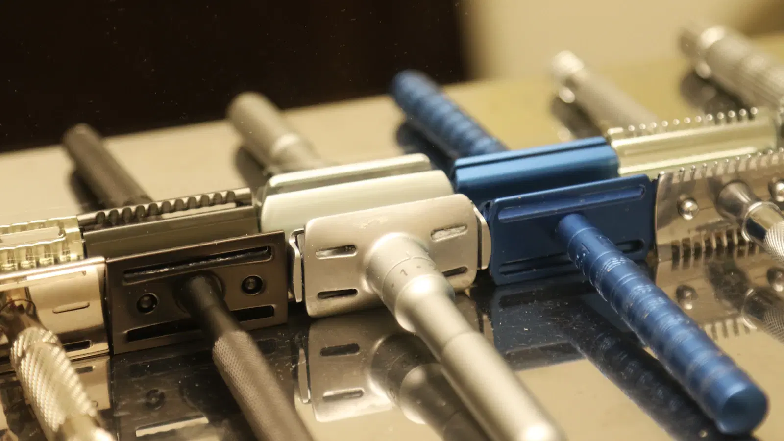 Trimming femboy pubic hair with a pubic-safe trimmer on a 5mm guard for low-maintenance bulk reduction