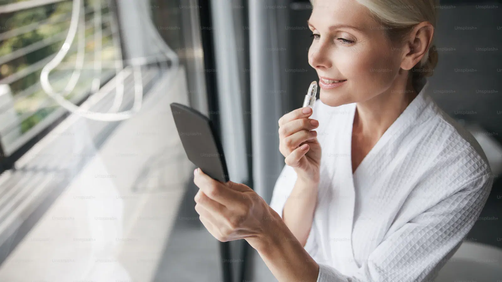 Hot shower and pre-shave softener being applied — the 10-minute hair-softening step that makes shaving pubes safer