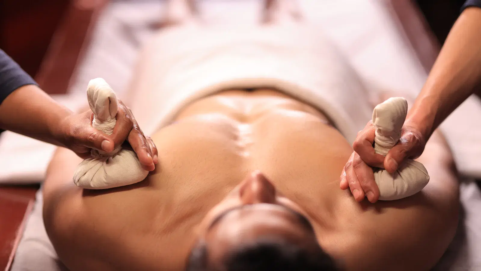A man shaving his leg in the shower with a Gillette Venus razor — first-time leg shaving without nicks