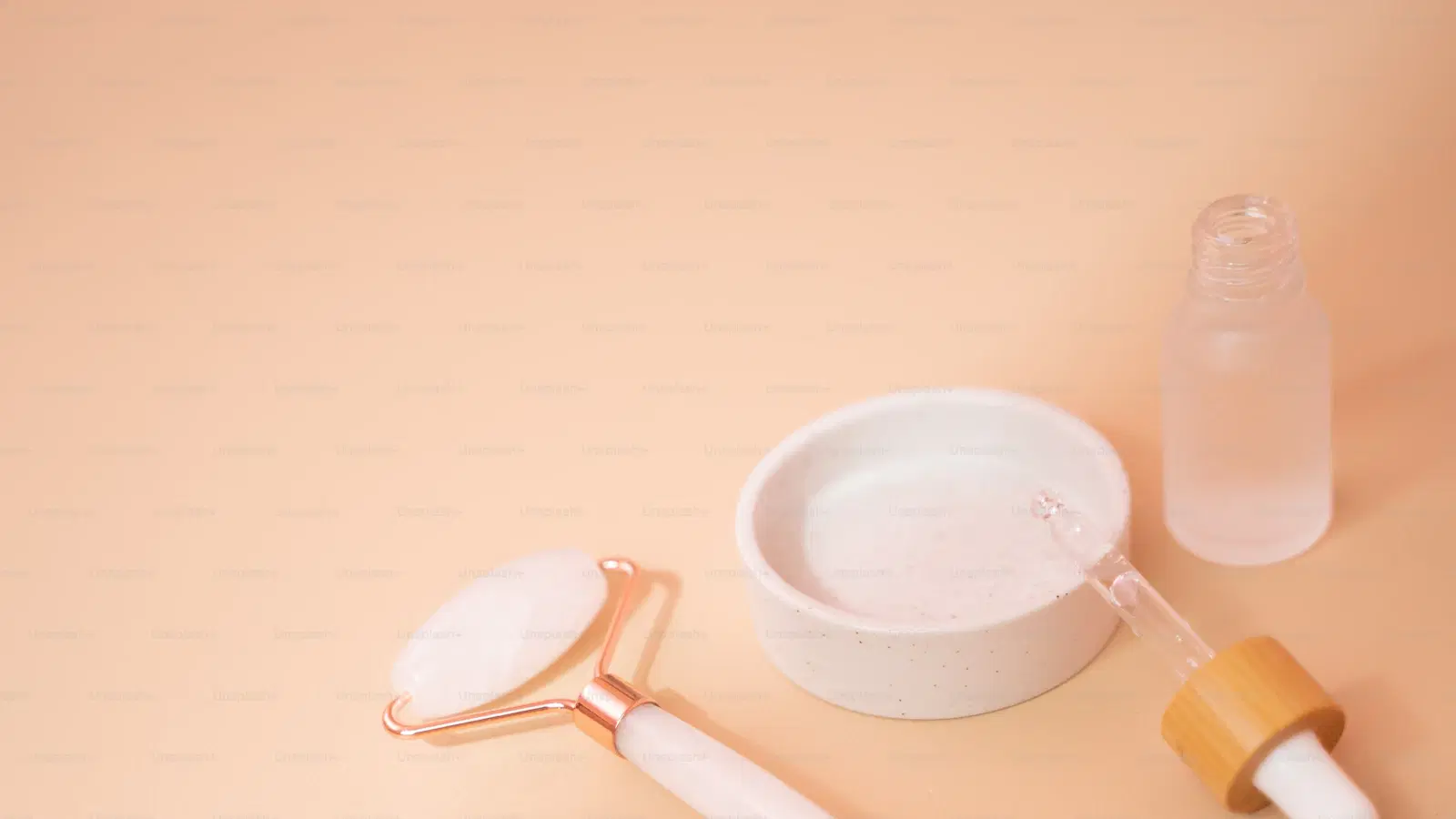 Post-depilatory aftercare routine products laid out — fragrance-free moisturizer, chemical exfoliant, and aloe gel for 7-day skin recovery