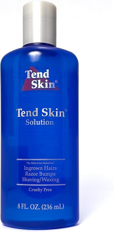 Tend Skin Solution for Razor Bumps and Ingrown Hair, 8 Oz