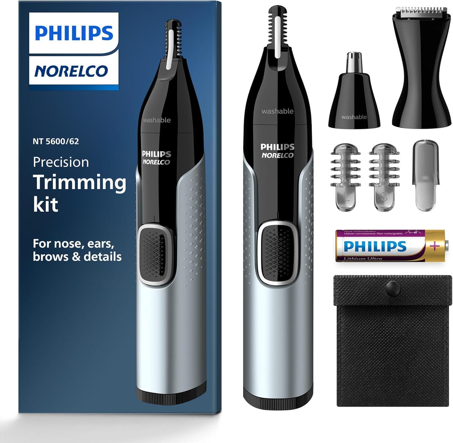 Philips Norelco Nose Trimmer 5000 for Nose, Ears, Eyebrows & Details